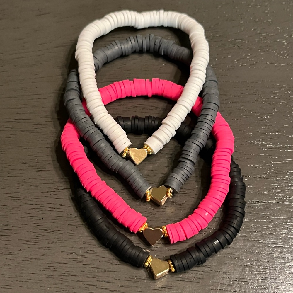 Custom Heishi Beaded Bracelets